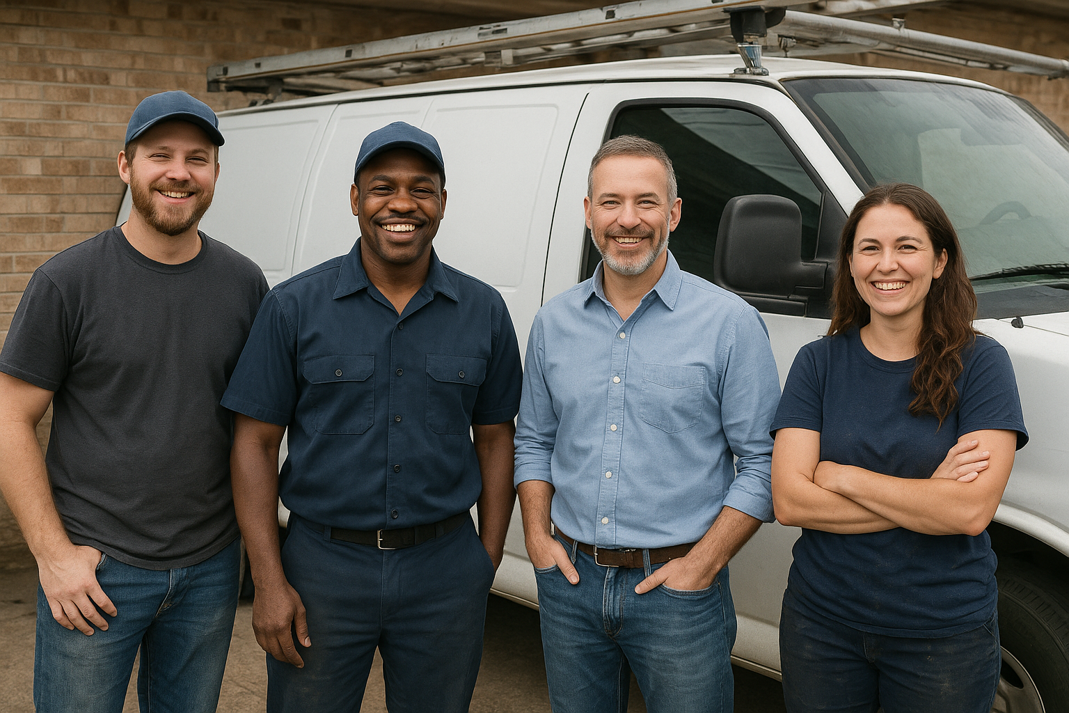 The Texas Sewer Line Repair team at work in Houston